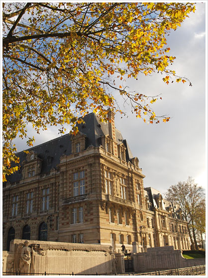 Paris dans la Fin de l'Automne