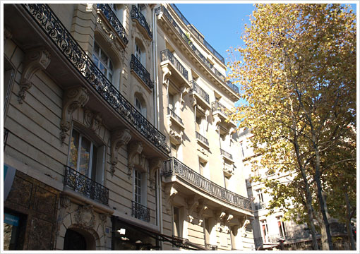 Paris dans la Fin de l'Automne