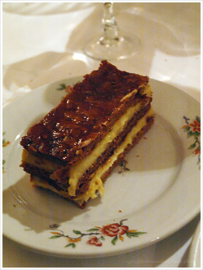 Restaurant Chez GEORGESFMille Feuille^Xg VFEWWF~tB[
