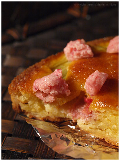 リュバーブのタルト:Tarte Rhubarbe