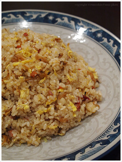 江南飯店:トンサイ炒飯