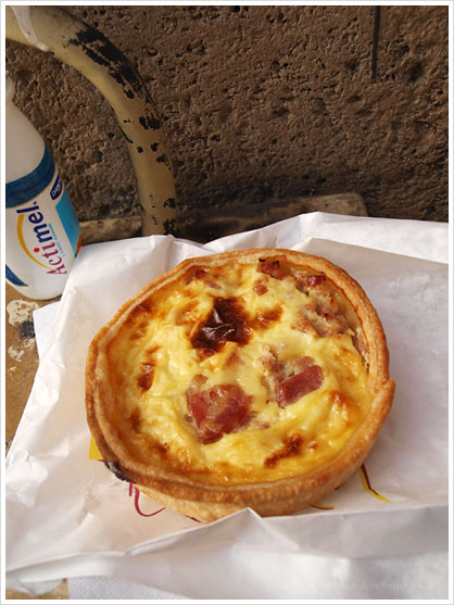 La Cigogne Saint Lazare:Quiche Lorraine