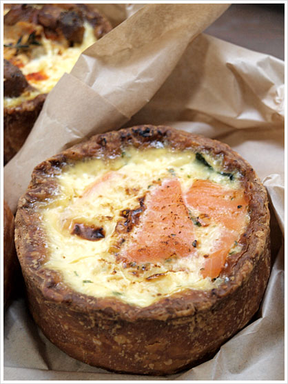 Quiche au Saumon et Épinards