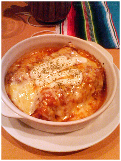 メヒコリンドのエンチラダス(Enchiladas