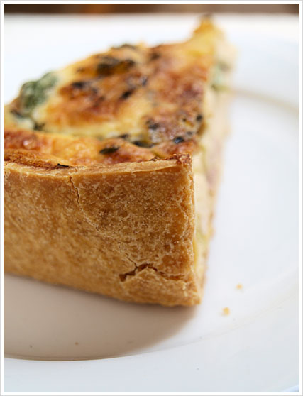 Quiche au Asperge et Bacon